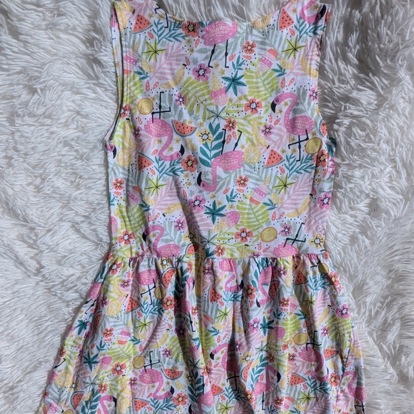 Tropical Flamingo Baby Romper – Cute & Colorful Summer Outfit 3T 7/8 - Picture 4 of 4